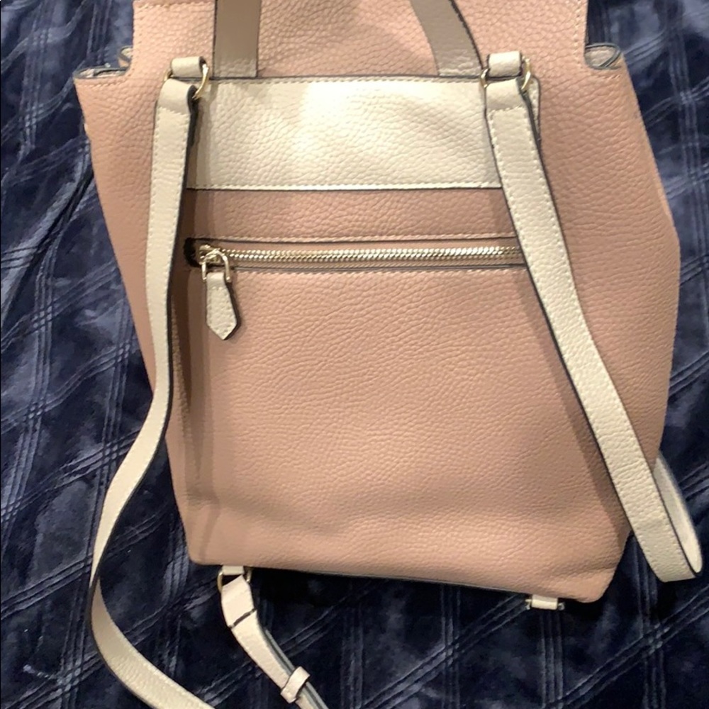 GUESS Leather Backpack - Picture 6 of 8